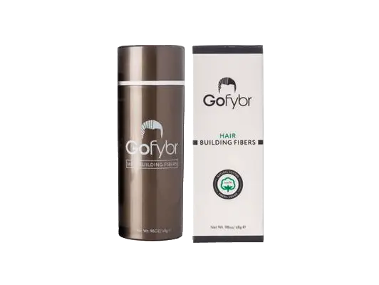 Gofybr 28g Hair Thickening Fibres Instant Results - 60 day supply Gofybr
